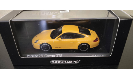 Porsche 911 (997 II) Carrera GTS 2011 Minichamps, масштабная модель, scale43