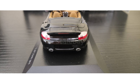 Porsche 911 Turbo Cabriolet 2003 Minichamps, масштабная модель, 1:43, 1/43
