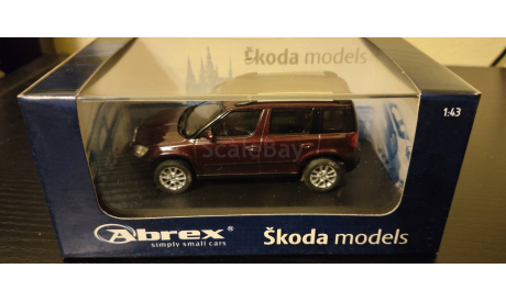 Skoda Yeti дорестайлинг Abrex, масштабная модель, Škoda, 1:43, 1/43