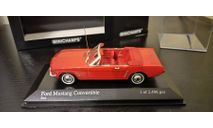 Ford Mustang Convertable Minichamps, масштабная модель, scale43