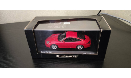 Porsche 911 2001 Minichamps, масштабная модель, scale43