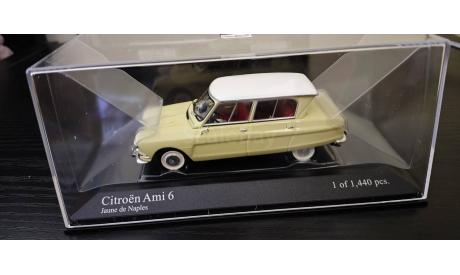 Citroen Ami 6 1964 Minichamps, масштабная модель, Citroën, scale43