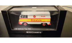 VW Volkswagen T1  1963 Delivery Van  Sinalco  Minichamps