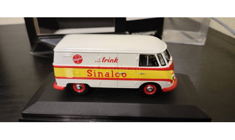 VW Volkswagen T1  1963 Delivery Van  Sinalco  Minichamps, масштабная модель, scale43