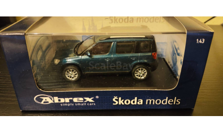 Skoda Yeti дорестайлинг Abrex, масштабная модель, Škoda, scale43