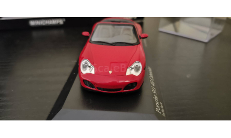 Porsche 911 4S Cabriolet 2003 Minichamps, масштабная модель, scale43