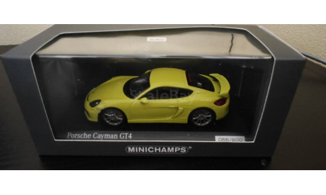 Porsche  Cayman GT4 Minichamps, масштабная модель, scale43