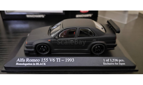 Alfa Romeo 155 V6 TI 1993 Minichamps, масштабная модель, 1:43, 1/43