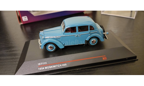 Москвич Moskwitch 400 1954 IST, масштабная модель, IST Models, scale43