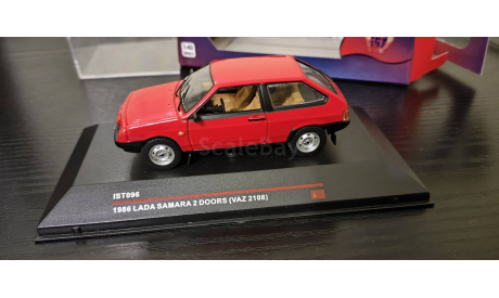 Lada Samara 2 doors 1986 Ist, масштабная модель, IST Models, scale0, ВАЗ