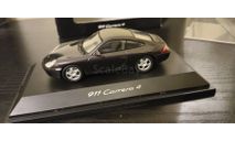 Porsche 911 Carrera 4 Schuco, масштабная модель, scale43