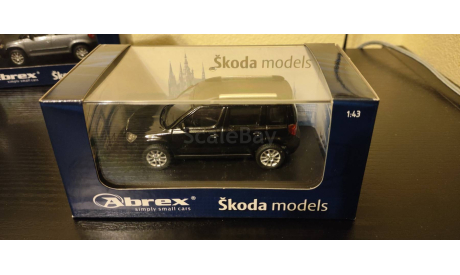 Skoda Yeti дорестайлинг Abrex, масштабная модель, Škoda, 1:43, 1/43