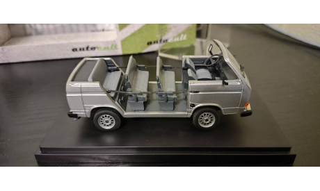VW Volkswagen T3 Werksbesichtigungscabrio 1982  Autocult, масштабная модель, scale43