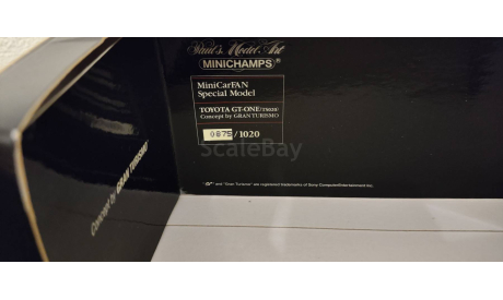 Toyota TS020 Gran Turismo Minichamps, масштабная модель, scale43