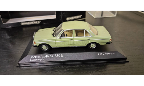 Mercedes 230 E 230E W123 Minichamps, масштабная модель, Mercedes-Benz, scale43