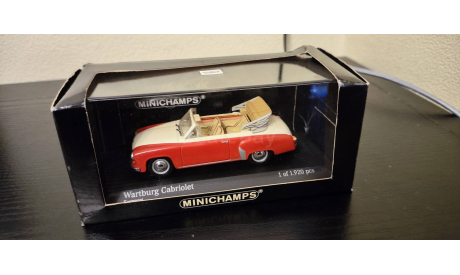 Wartburg 311/2 Cabriolet 1959 Minichamps, масштабная модель, scale43