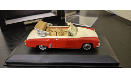 Wartburg 311/2 Cabriolet 1959 Minichamps, масштабная модель, scale43