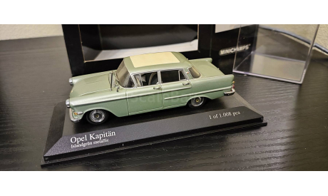 Opel Kapitan 1959 Minichamps, масштабная модель, scale43