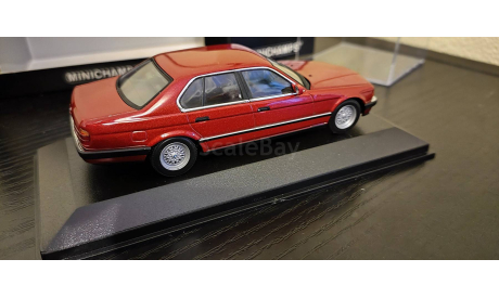 BMW 7-series 1986 E32 Minichamps, масштабная модель, 1:43, 1/43