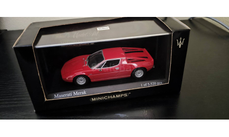 Maserati Merak 1974 Minichamps, масштабная модель, scale43