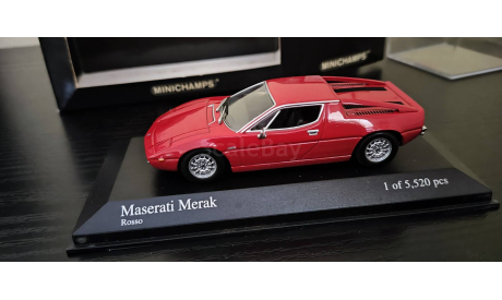 Maserati  Merak  1974 Minichamps, масштабная модель, 1:43, 1/43