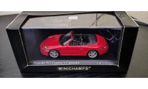Porsche 911 Carrera S Cabriolet 2005 Minichamps, масштабная модель, scale43