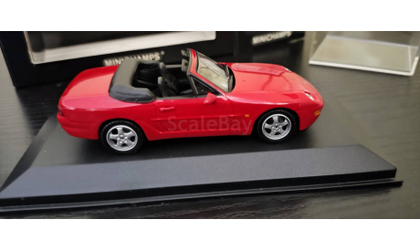 Porsche 968 Cabriolet 1994 Minichamps, масштабная модель, scale43
