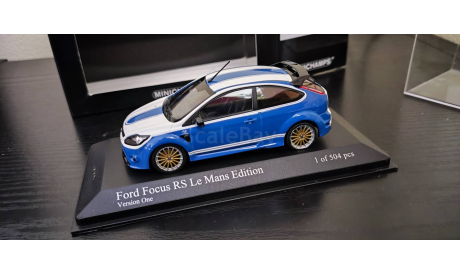 Ford Focus RS Le Mans 2010 Minichamps, масштабная модель, scale43