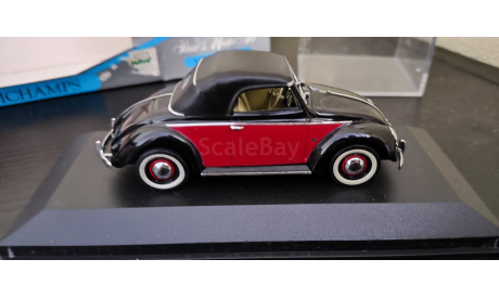 VW Volkswagen  Hebmuller Cabriolet soft top Minichamps, масштабная модель, scale43