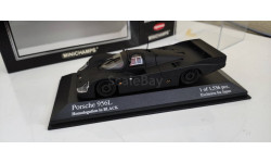 Porsche 956L 956 L  Homologation in Black Minichamps