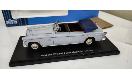 Maybach SW 38/42 Ponton  1950 Autocult, масштабная модель, 1:43, 1/43