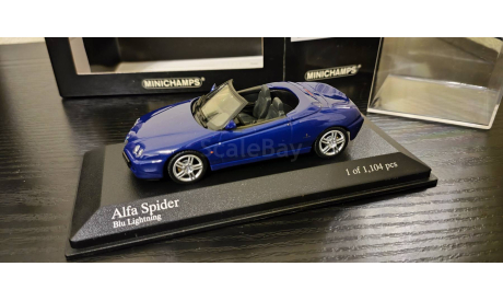 Alfa Romeo Spider  2003 Minichamps, масштабная модель, scale43