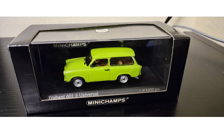 Trabant 601S Universal 1985 Minichamps, масштабная модель, scale43