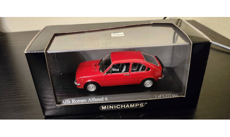 Alfa Romeo Alfasud Ti 1974 Minichamps, масштабная модель, scale43