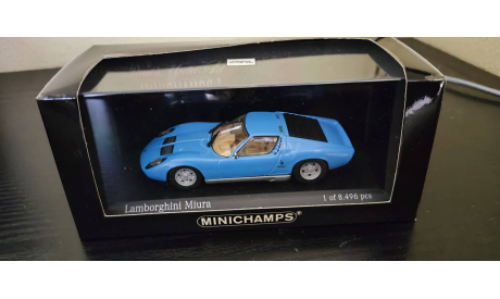 Lamborghini Miura 1966 Minichamps, масштабная модель, scale43