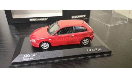 Alfa Romeo 147 2005  Minichamps, масштабная модель, 1:43, 1/43