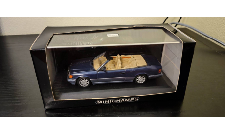 Mercedes E-class 1994 Cabriolet W124 W 124 Minichamps, масштабная модель, scale43, Mercedes-Benz