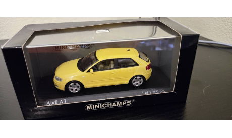 Audi A3 3.2 Quattro 2003 Minichamps, масштабная модель, 1:43, 1/43