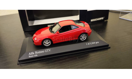 Alfa Romeo GTV 2004 Minichamps, масштабная модель, 1:43, 1/43
