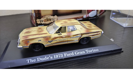 Ford Gran  Torino  1973 Big Lebowski Greenlight, масштабная модель, Greenlight Collectibles, 1:43, 1/43