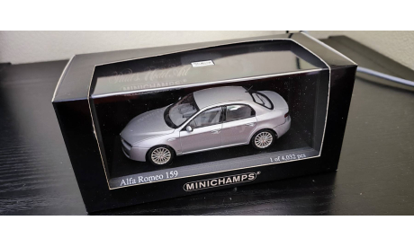 Alfa Romeo 159 2005 Minichamps, масштабная модель, scale43