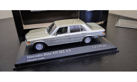 Mercedes 450SEL 450 SEL 6.9 1972-79  Minichamps, масштабная модель, Mercedes-Benz, scale43