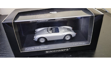 Porsche 550 Spyder Minichamps, масштабная модель, scale43