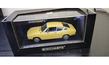 Audi 100  Coupe S 1969 Minichamps, масштабная модель, scale43