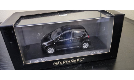 Toyota Aygo 2005 Minichamps, масштабная модель, 1:43, 1/43