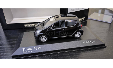 Toyota Aygo 2005 Minichamps, масштабная модель, scale43