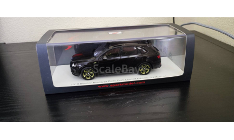 Bentley Bentayga Pikes Peak 2018 Spark, масштабная модель, scale43