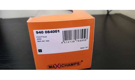 Ford Focus II 2004 Minichamps, масштабная модель, scale43
