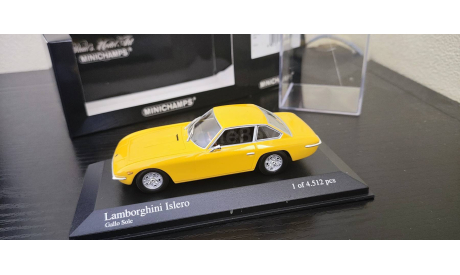 Lamborghini Islero 1968 Minichamps, масштабная модель, scale43