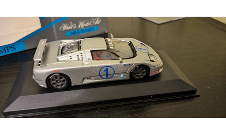 Bugatti EB 110 Super Sports Minichamps, масштабная модель, scale43